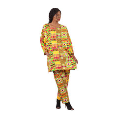 Imani Print Pants Set