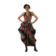 Split Leg Halter Dress