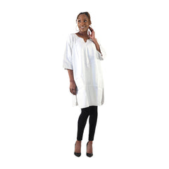 White Dashiki Tunic