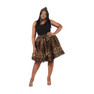 African Print Short Skirt