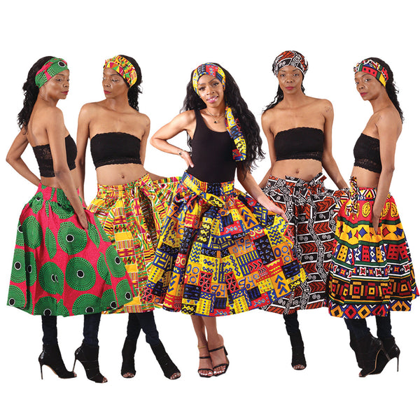 Ankara Print Skirt