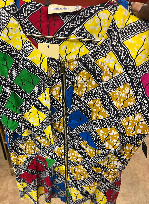 African Print women shirt