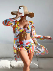 Multi color Polyester Bikini