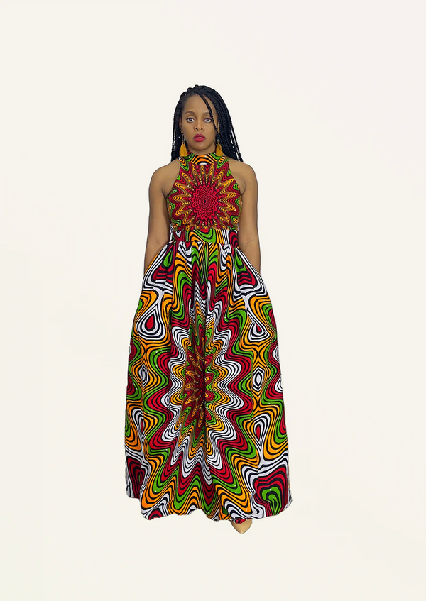 African Print Abeni Dress