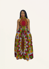 African Print Abeni Dress