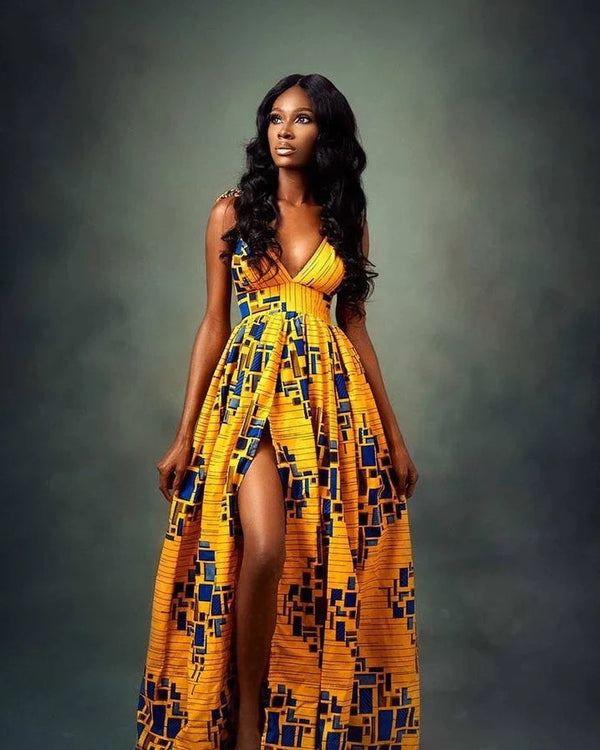 African Print Dress